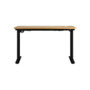 Standing Desk Adjustable Motorised 140cm Black&Oak