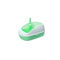 Medium Portable Cat Toilet Litter Box Tray With Scoop Green