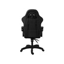 Led Gaming Chair With Massage And Recline Executive Pu Leather Black