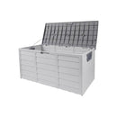 Outdoor Storage Box Lockable 290L Grey