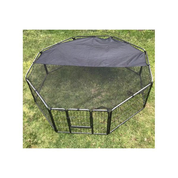 8 Panel Pet Dog Puppy Exercise Enclosure Playpen Cover
