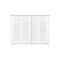 Sideboard with Sliding Doors White