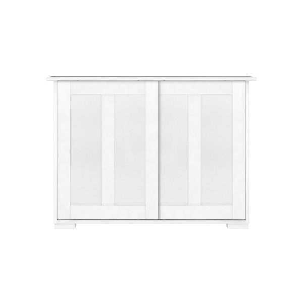 Sideboard with Sliding Doors White