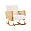 Rocking Chair PE Rattan Beige