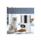Electric Automatic Pet Dog Cat Rabbit Feeder Stainless Steel Dispenser