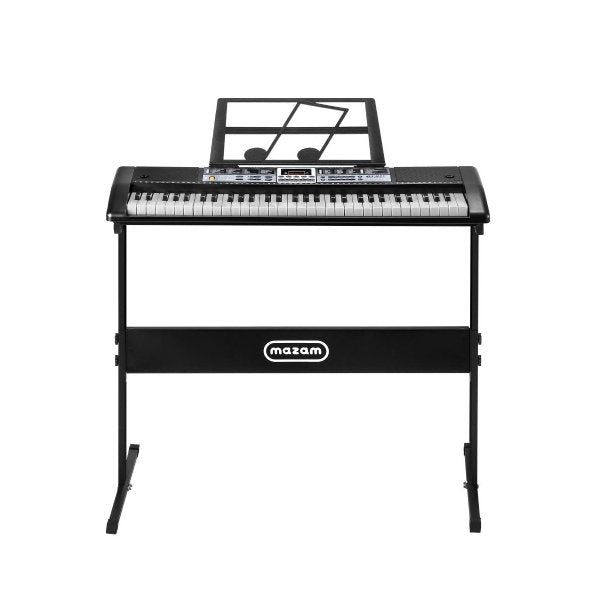 61 Keys Electronic Piano Keyboard Lighted with Holder