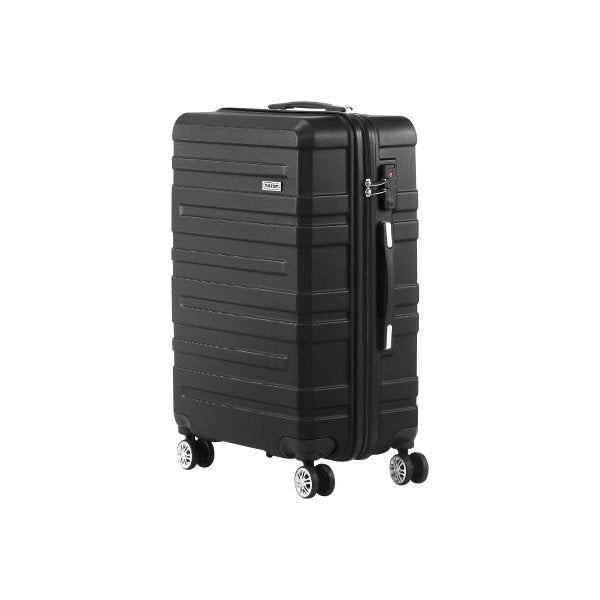 28" Luggage Set TSA Lock Hard Case Black