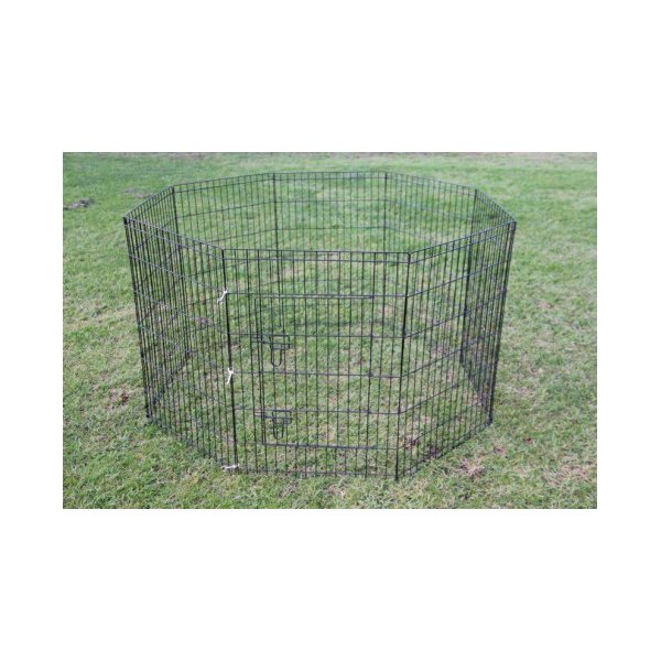 120 Cm 8 Panel Pet Playpen Exercise Chicken Cage Puppy Crate