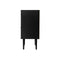 Sideboard with Drawer and Cabinet Black&Wooden