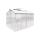 Aluminium Greenhouse Polycarbonate Panels 2.5x1.9x1.83M