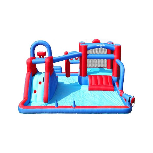 11 Play Zones Inflatable Trampoline Bounce House Jumping Water Slide