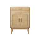 Sideboard Rattan Hallyway Table Wood