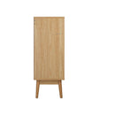 Sideboard Rattan Hallyway Table Wood