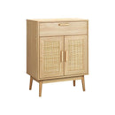 Sideboard Rattan Hallyway Table Wood
