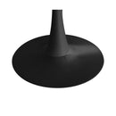 60cm Dining Table Marble Tulip Shape White&Black