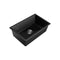 Kitchen 70X45Cm Granite Stone Sink Laundry Basin Single Bowl Black