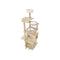 174 cm Cat Tree with Scratching Post Cat Condo Ladder