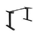 Standing Desk Frame Adjustable Dual Motor Black