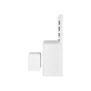 Dressing Table Stool Set With 12 Bulbs Mirror White
