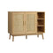 Shoes Storage Cabinet 4 Closed And 3 Open Shelves