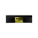 Tv Cabinet Rgb Led Gloss 130Cm Black