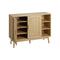 Shoes Storage Cabinet 4 Closed And 3 Open Shelves