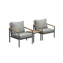 Outdoor Set Chairs&Table Patio Furniture 3PCS