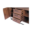 120Cm Wooden Tv Cabinet Entertainment Unit Storage Shelf Organiser