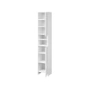 Bathroom Cabinet Tall Slim White