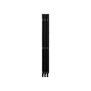 6 Panel Room Divider Privacy Screen Black