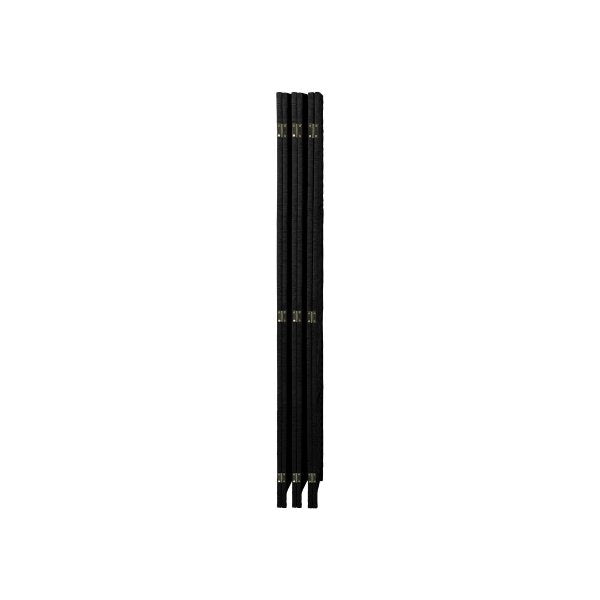 6 Panel Room Divider Privacy Screen Black