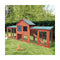 Rabbit Hutch Spacious Wooden Outdoor Pet Hutch