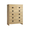 Tallboy Chest of Drawer with 6 Drawers White