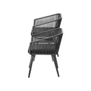 Outdoor Furniture Set Chairs&Side Table 3PCS