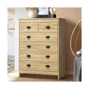 Tallboy Chest of Drawer with 6 Drawers White