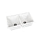 Kitchen Basin Stone Sink Bathroom Laundry Double 770Mmx450Mm White
