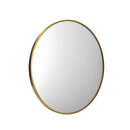 Wall Mirrors Round 50cm Gold