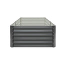 Garden Bed 160x80x45CM Galvanised Steel 2PCS