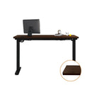 Standing Desk Top with Drilled Hole Walnut 140x70cm