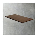 Standing Desk Top with Drilled Hole Walnut 140x70cm