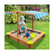Sandpit Kids Toy Sandbox With Canopy 95 X 95 X 95Cm