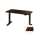 Standing Desk Top with Drilled Hole Walnut 140x70cm