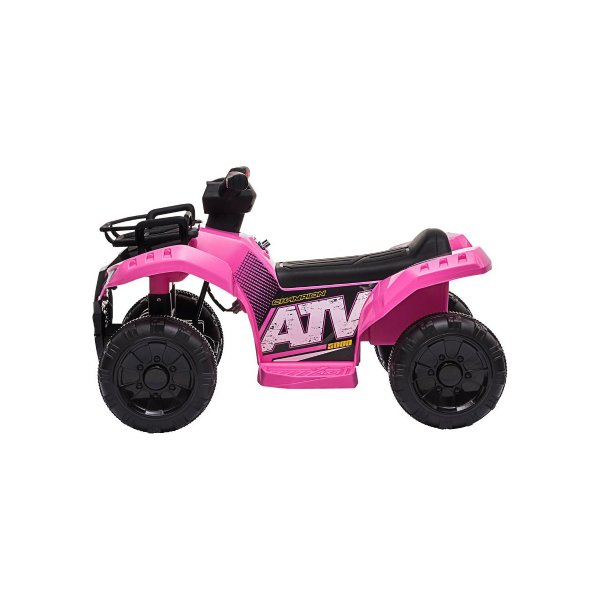 Kids Ride On Car Electric ATV Rechargeable Black