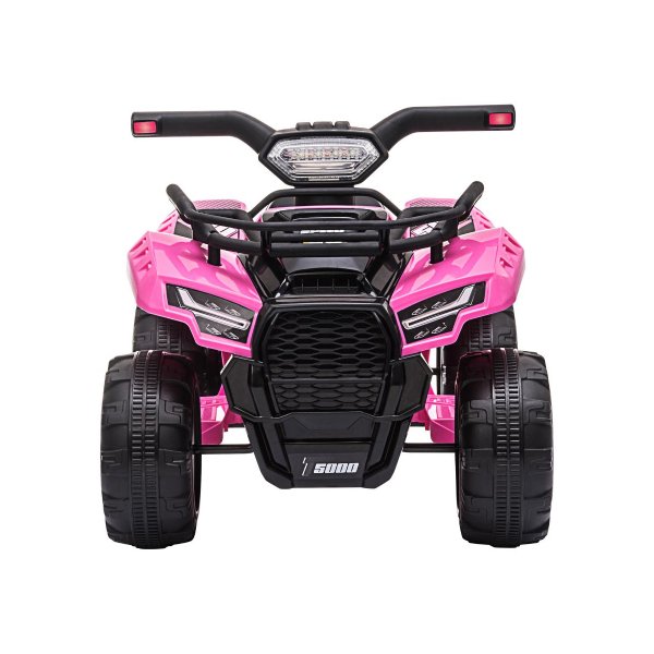 Kids Ride On Car Electric ATV Rechargeable Black