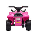 Kids Ride On Car Electric ATV Rechargeable Black
