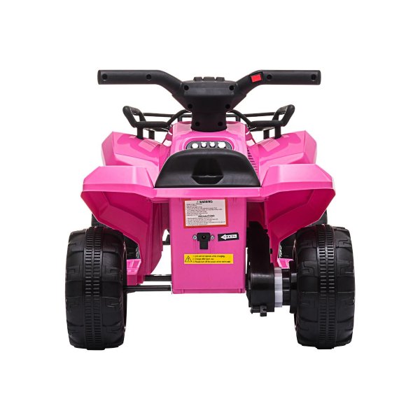 Kids Ride On Car Electric ATV Rechargeable Black