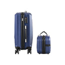 2PCS Luggage Set TSA Lock Hard Case Navy