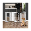 Wooden Pet Gate Dog Fence 3 Panels