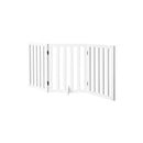 Wooden Pet Gate Dog Fence 3 Panels