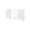 Wooden Pet Gate Dog Fence 3 Panels